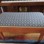 Reupolstered furniture in matching Warwich fabric 2